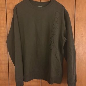 Calvin Klein Dark Grey Crewneck